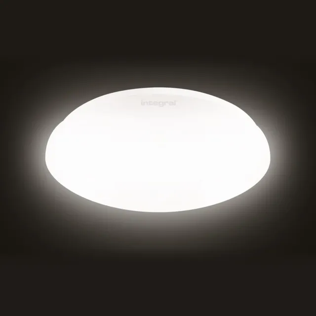 Integral Flush Fit Plafondlamp -Wit- 12W- 1200Lm-3000K