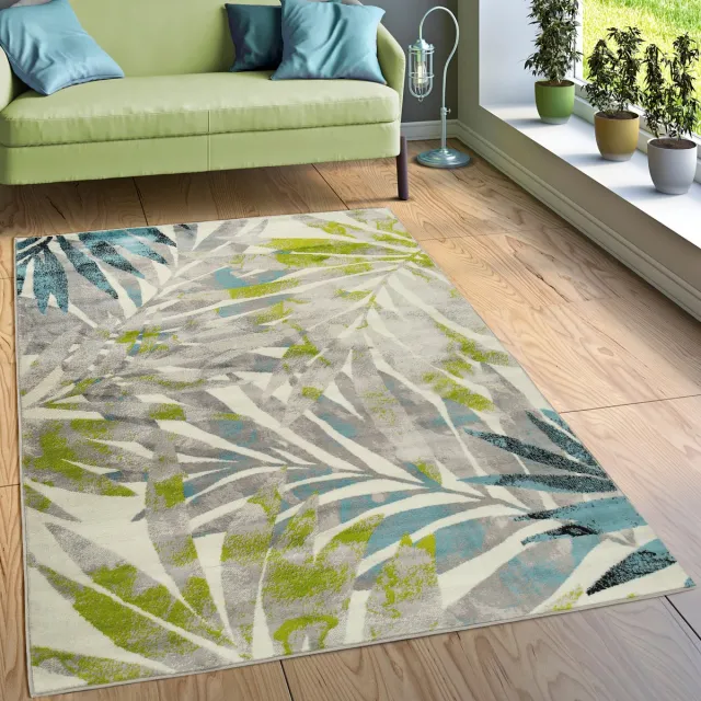 flycarpets Laagpolig Vloerkleed Metr - Gebloemd - Multi