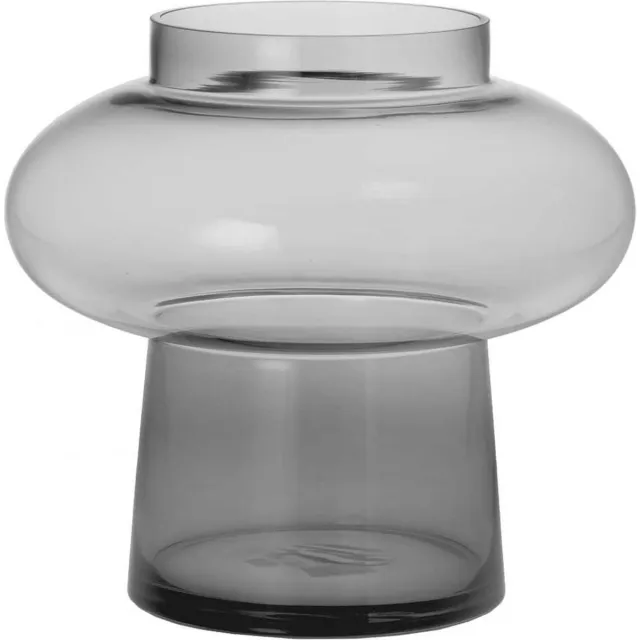 Riverdale Vaas Lune smoke 25 cm Grijs