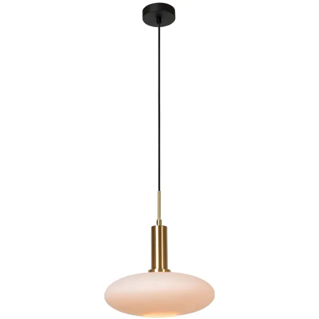 Lucide SINGALA - Hanglamp - Ø 30 cm - 1xE27 - Mat Goud / Messing