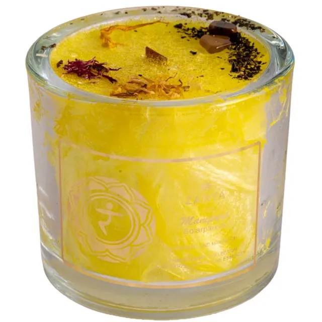 BERK Kaars Solar Plexus Chakra Manipura Zwart