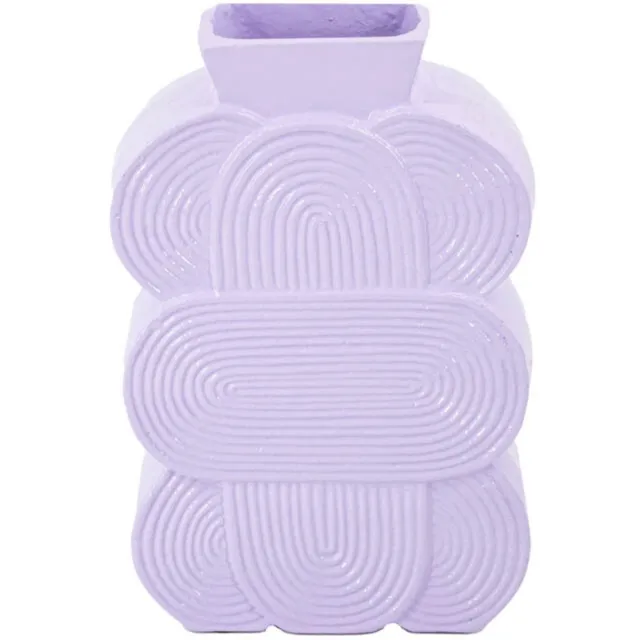 homebound by ky Vaas Orb lila | vaas | 16x6x23cm Paars