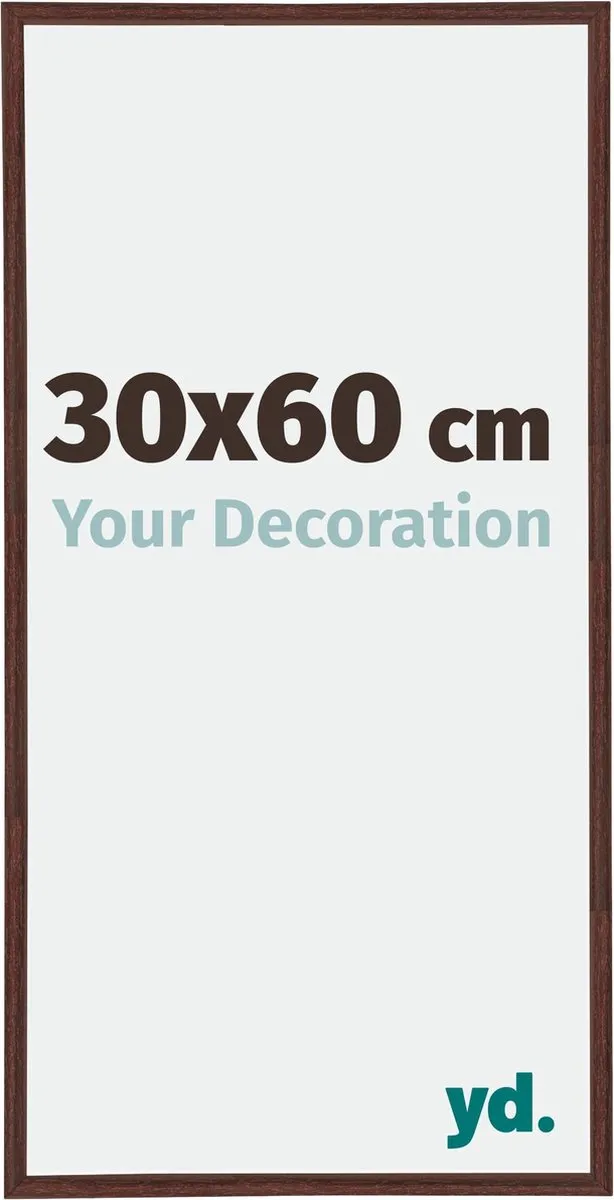 yd. Your Decoration - Fotolijst 30x60 cm - Kunststof - Bruin - Annecy