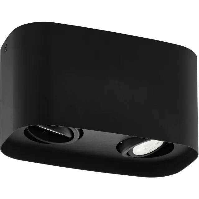EGLO connect.z Caminales-Z Smart Plafondlamp - GU10 - 24 cm - Zwart - Instelbaar RGB & wit licht - Dimbaar - Zigbee