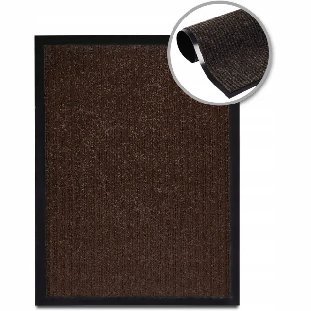 OLSZA Merkloos Markless Deurmat 60x80 cm - Antislip en duurzaam Bruin
