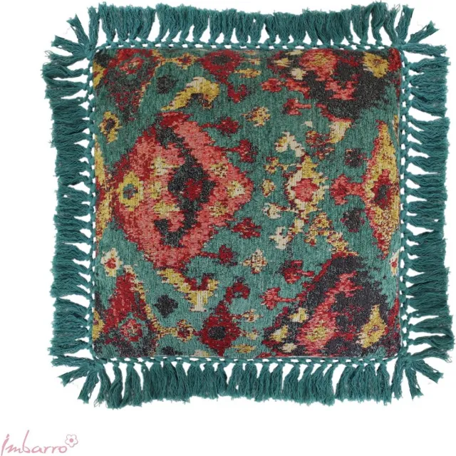 IBIZA - handgemaakt Sierkussen Menta – 50x50 cm - Imbarro multi