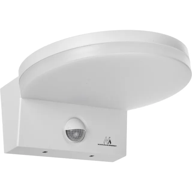 Maclean LED Wandlamp - PIR Bewegingsmelder - Wit - 15W - IP65 - 4000K