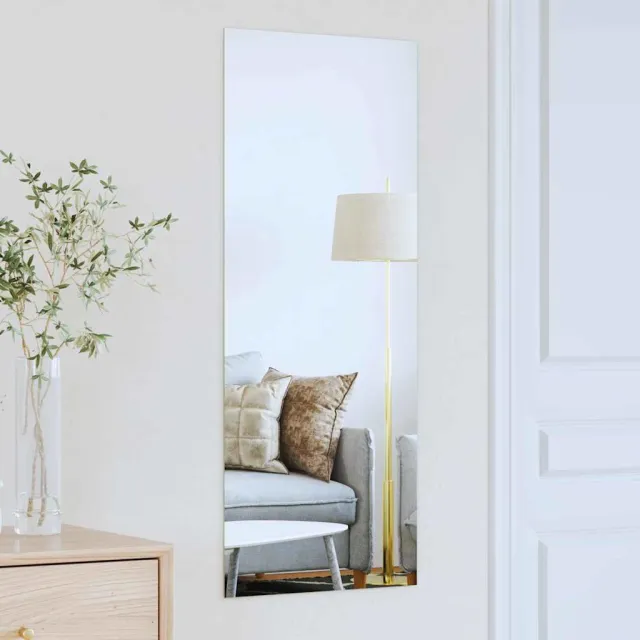 vidaXL Wandspiegel 40 x 100 cm gehard glas Rechthoekig Transparent