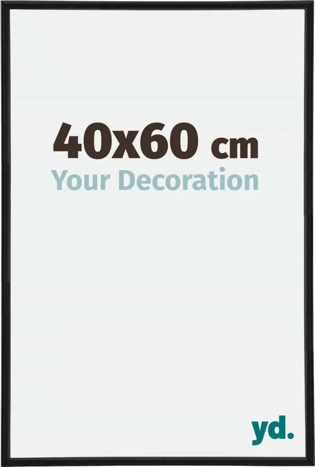 yd. Your Decoration - Fotolijst 40x60 cm - Kunststof - Zwart Mat - Annecy