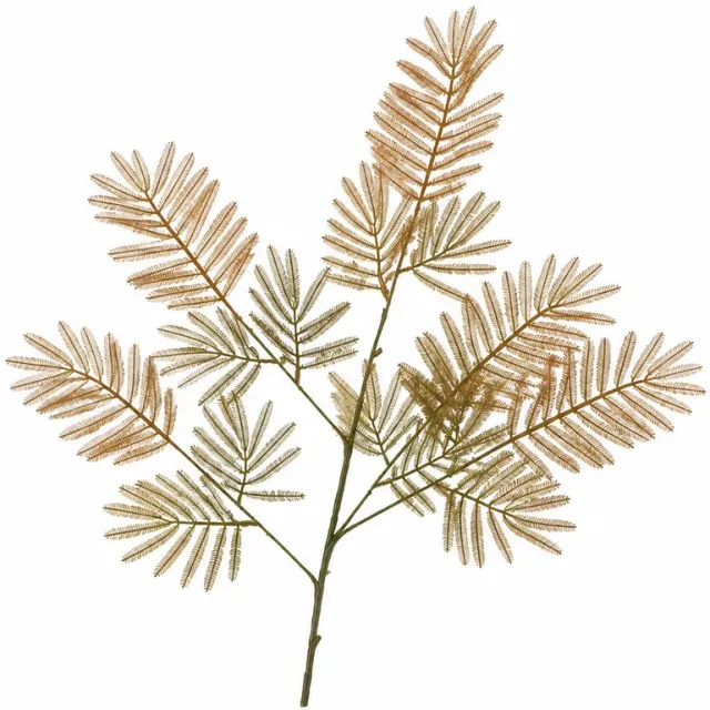DK design Daan Kromhout - Kunsttak - Varen - Groen - Bruin - 90 cm - Herfst