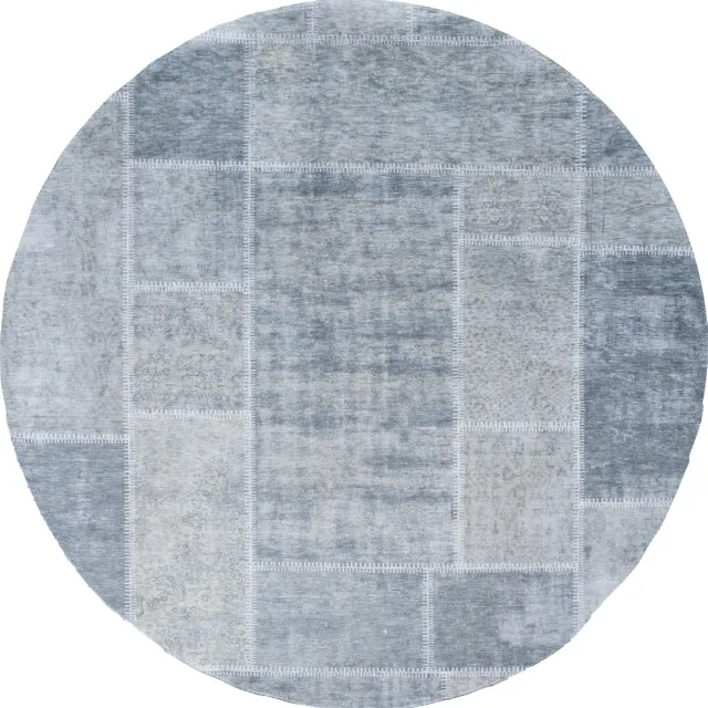 Veer Carpets Karpet Mijnen Rond Groen 08 - ø120 cm