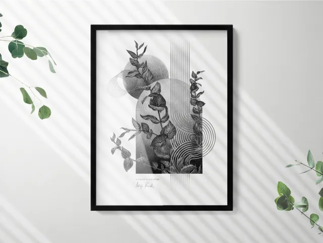 Coloray Zwarte Fotolijst - Zwart Fotolijst - 60x80 cm - Fotolijst Voor Aan De Muur - Moderne Fotolijst Zwart - Minimalistische Fotolijst - Fotolijst Voor Woonkamer - Design Fotolijst - Fotolijst Voor Kunstwerk