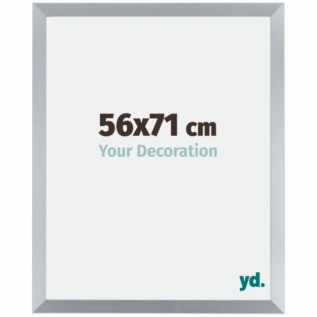 yd. Your Decoration - Fotolijst 56x71 cm - MDF - Zilver Glans - Catania