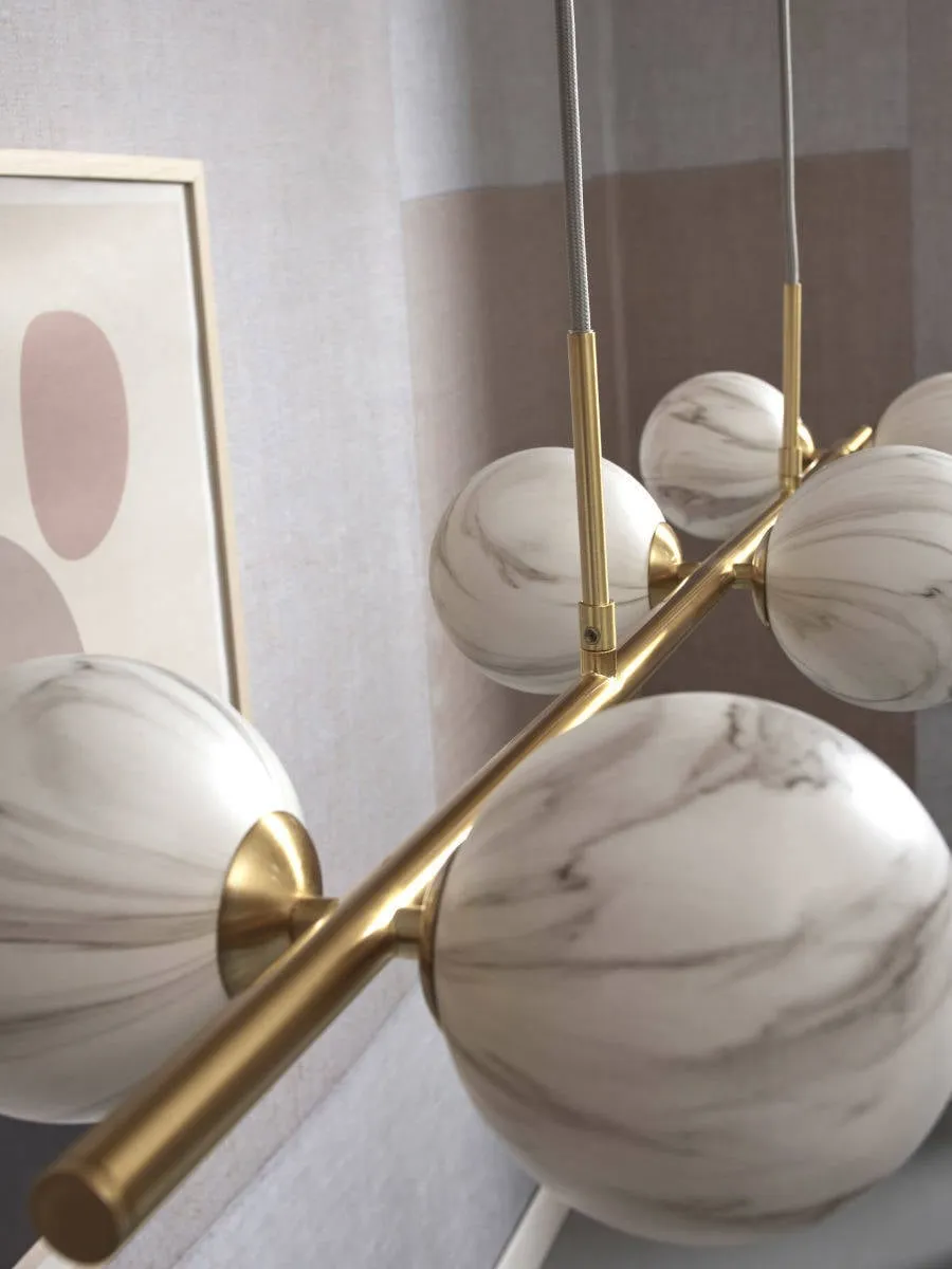 It's About Romi Carrara hanglamp 6-lichts goud, foto 2