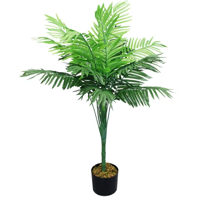 Decovego Kunstmatige Valse Varen Palm Plant 100cm Decoratie Binnenin DECOVEGO