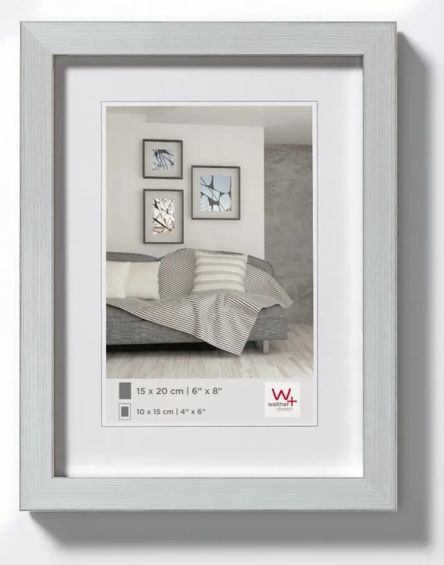 Walther Construction - Fotolijst - Fotoformaat 13x18 cm - Zilver