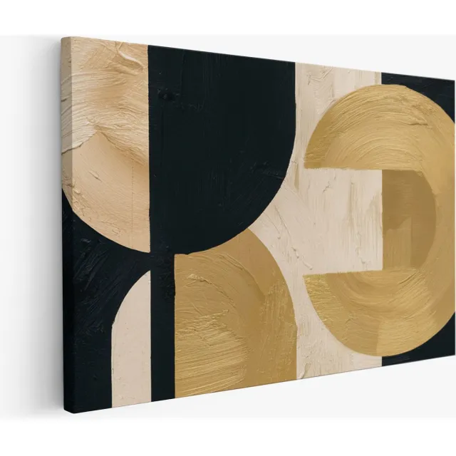 Saammp Muurcirkel Hout - Stilleven - Witte Bloemen - Natuur - Abstract - Ø 90 - Wandcirkel - Wanddecoratie Cirkel - Muurdecoratie Woonkamer - Kantoor Decoratie