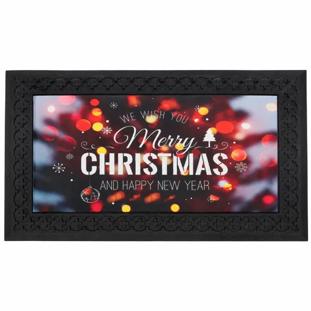 O'Malley Deurmat kerst met muziek 2 75 x 45 cm Multicolor