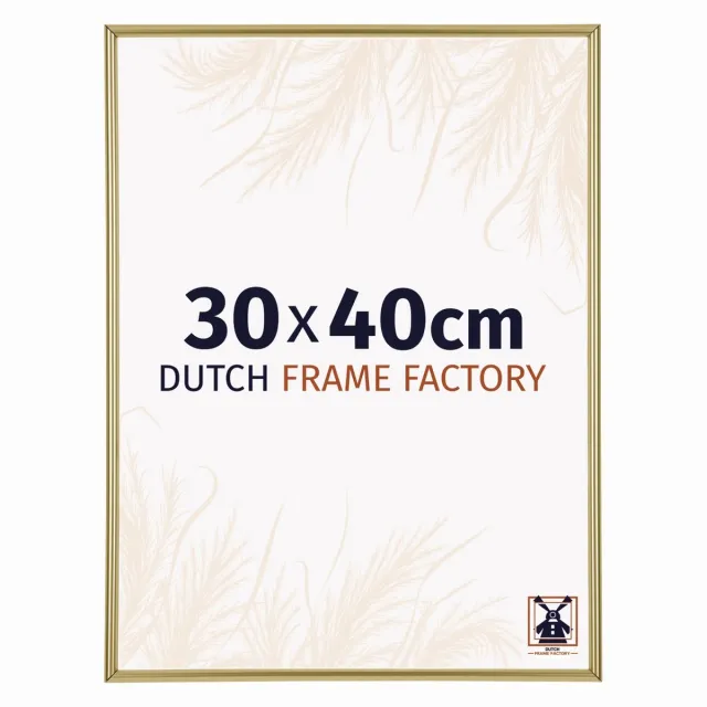 Dutch Frame Factory Fotolijst 30x40 cm - Kunststof - Goud - Angers
