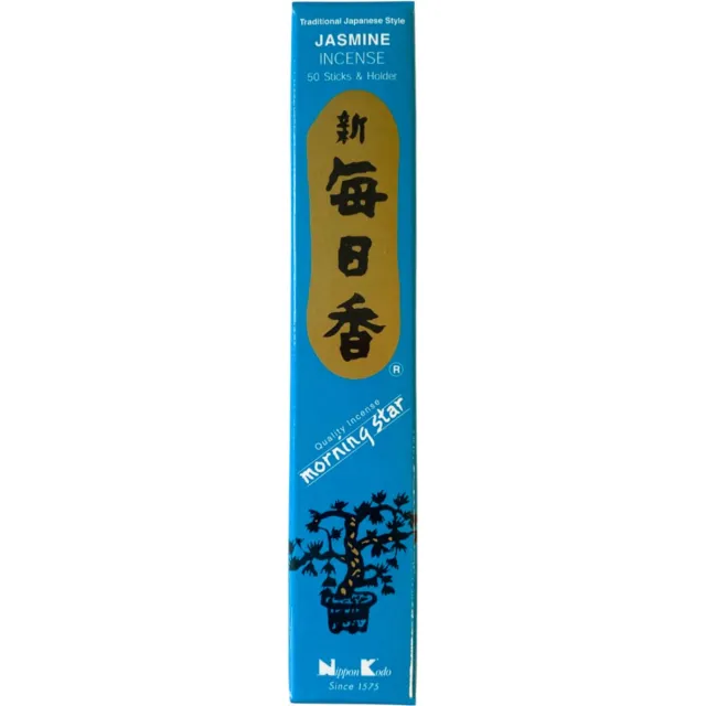 Yogi & Yogini naturals Japanse wierook - Morning Star - Jasmijn Blauw