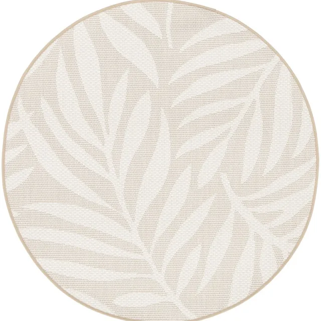 AFK Living Rond binnen buiten tapijt HAVANA beige