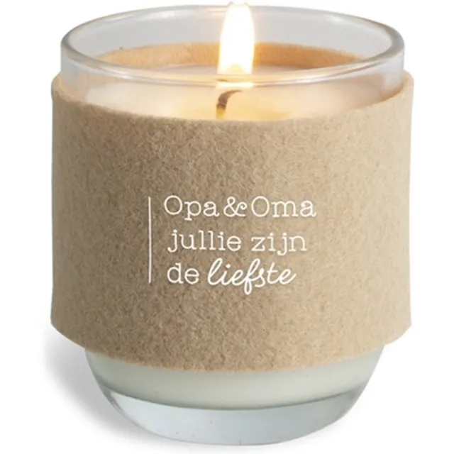 Miko Cosy Candle "Opa & Oma" Multi