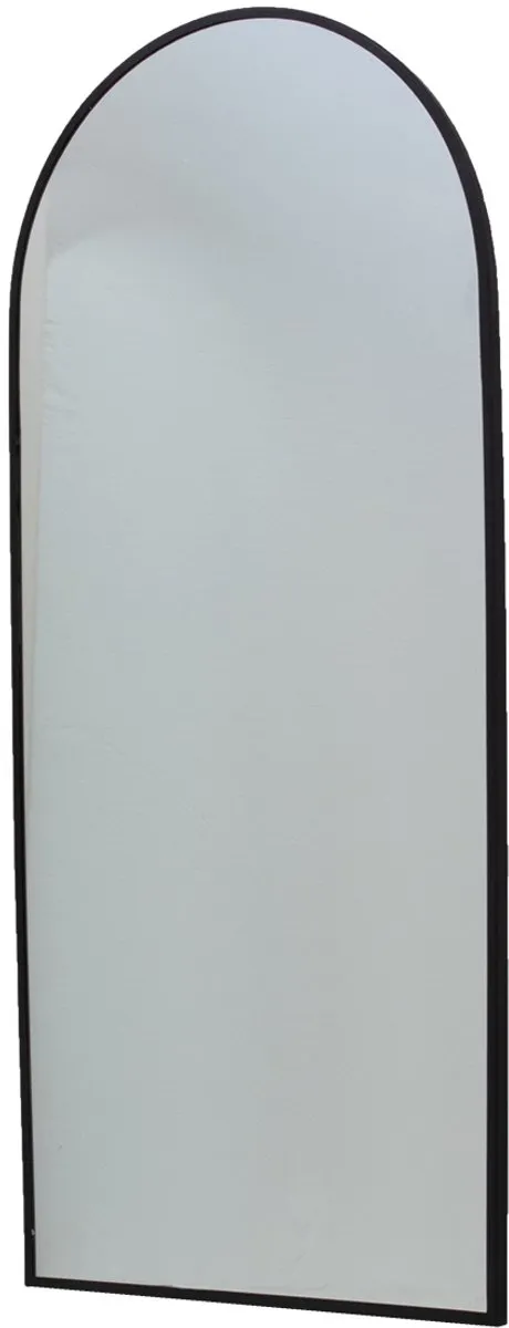 Giga Meubel Spiegel Bowie - Zwart Metaal - 80x3x180cm