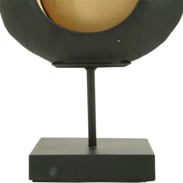Lesliliving Lesli-Living-Kaarsenstandaard-druppelvormig-standaard-39,6x13x59,5-cm Multikleur