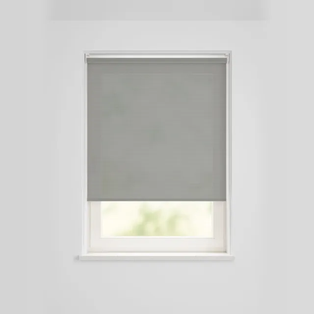 HEMA Rolgordijn Lichtdoorlatend Middengrijs (middengrijs)