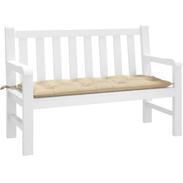 vidaXL Tuinbankkussen 120x50x7 cm oxford stof beige