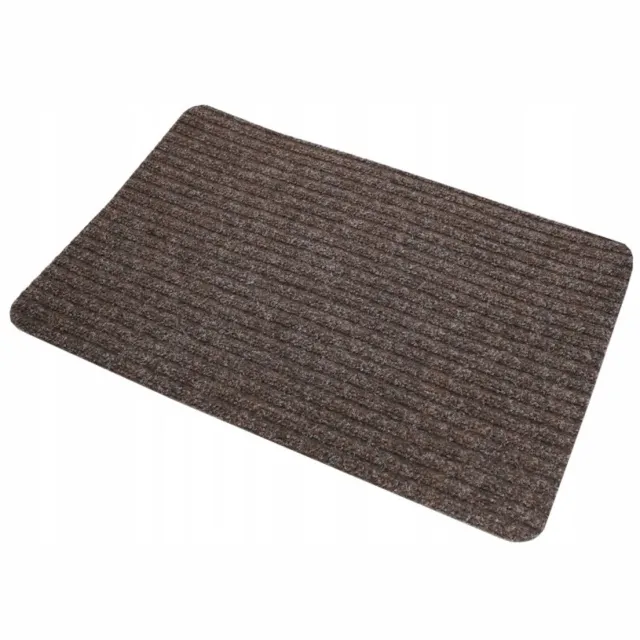 Aqbau Deurmat MATADOR 40x60cm - Grijs/Bruin - Binnen/Buiten