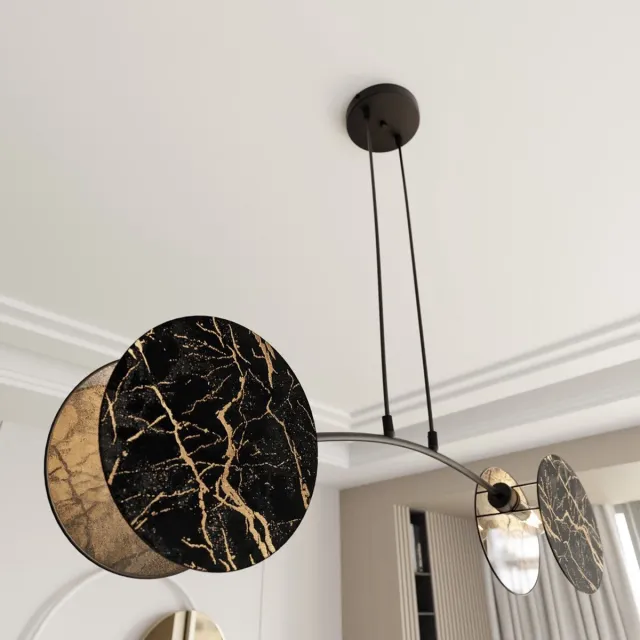 Emibig MOTIF 2 MARBLE Black
