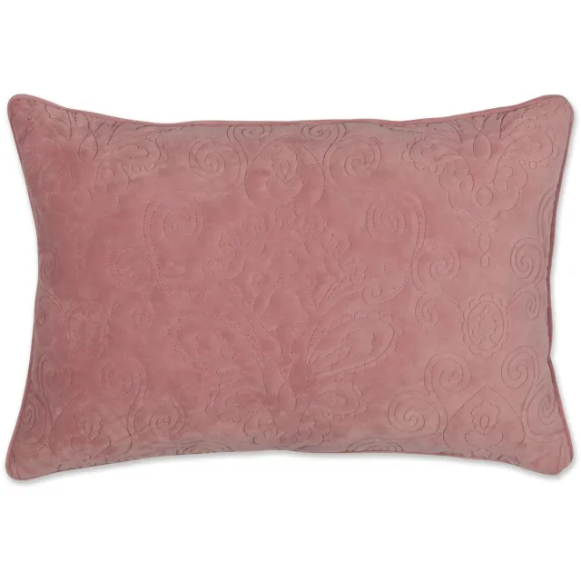Pip Studio Quilty Pip Quilted Cushion Sierkussen - 40 x 60 cm cm - Roze