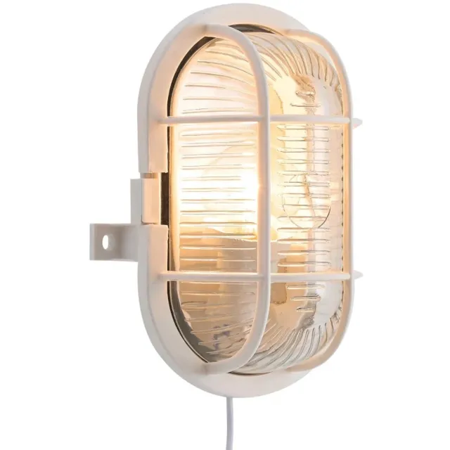 Nordlux Doos 4x Nordlux Skotlampe LED Wandlamp | 1x E27 Max 60W | ip44 | Dimbaar | Wit