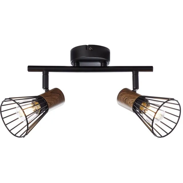 Brilliant MANAMA - Plafondlamp - Bruin;Zwart Zwart Bruin