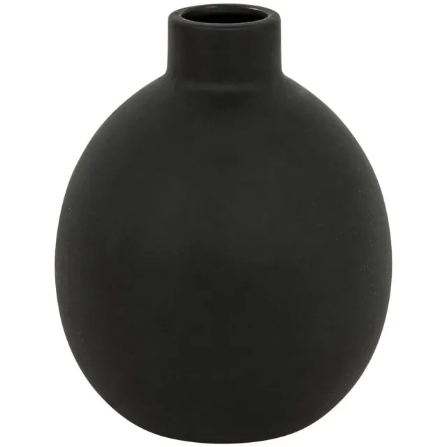 Atmosphera Créateur d'intérieur® Keramische vaas RILY noir