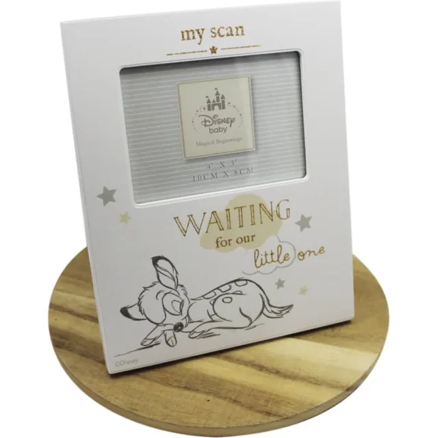 Widdop & Co Disney Fotolijst Echo Bambi ´Waiting For Our Little One ´ Ivoor