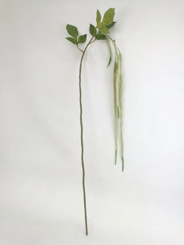 homebound by ky Kunsttak Amaranthus 158cm off-white groen