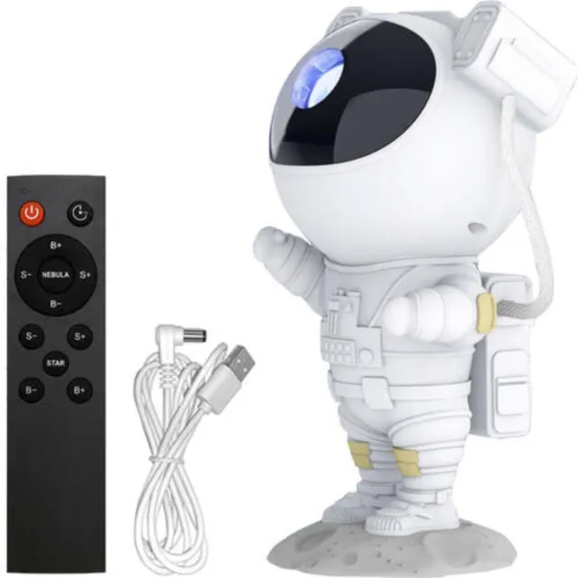 IZOXIS Astronaut Sterrenprojector - Een Kosmische Ervaring Thuis wit