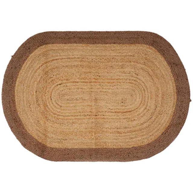 vidaXL Gebied - Tapijt - Grijs - 205 - x - 305 - cm - Jute