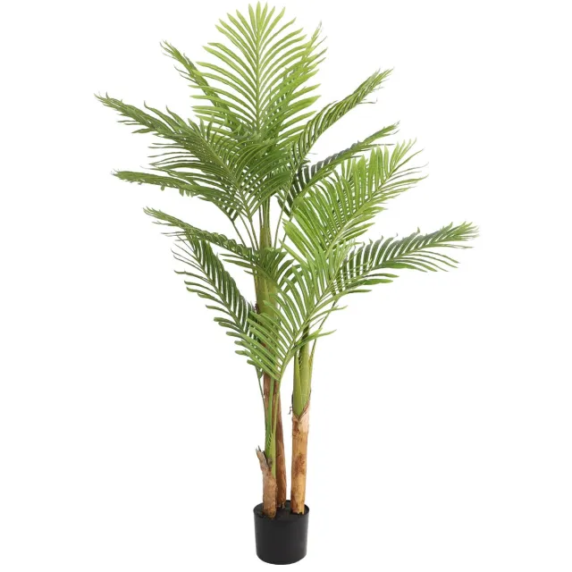 NeverLeafs Kentia palm kunstplant - 170 cm - Tropisch design voor binnen gebloemd