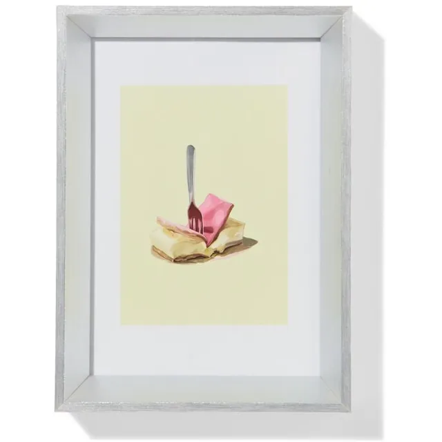 HEMA Fotolijst 10x15cm hout facet (zilver)