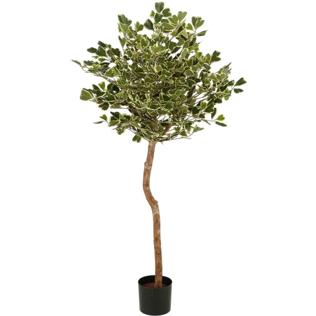 Mica Decorations Ficus Triangularis – Kunstplant in Pot – Realistische Nepplant Woondecoratie – Kunstplanten voor Binnen en Buiten – H150 x Ø90 cm – Groen