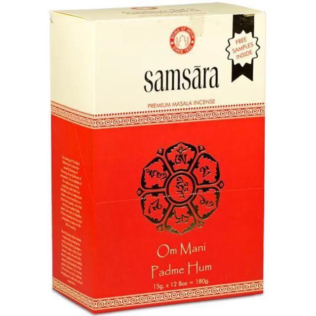 Yogi & Yogini naturals Wierook Masala Samsara (12 pakjes)