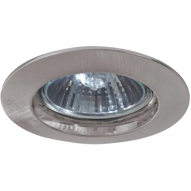 Paulmann Premium LED-inbouwlamp IP44 rond 79mm GU10 max. 50W 230V dimbaar Staal geborsteld