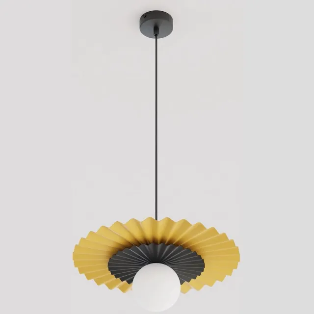 Emibig UMBRA 1 ORANGE BLACK - Moderne hanglamp voor elke ruimte Array