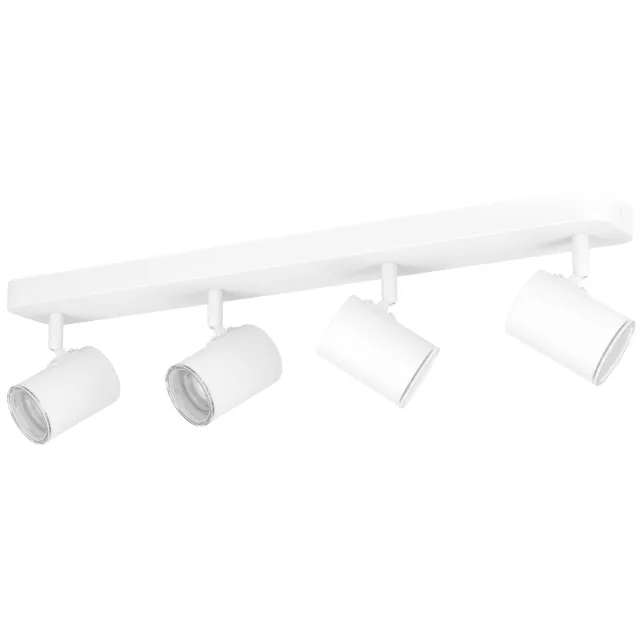 EGLO Consuma 1 Opbouwspot - GU10 - 58 cm - Wit Wit;