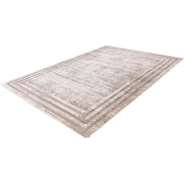 Lalee Pierre Cardin Paris - Vintage - Super zacht - Shinny - 3D - Vloerkleed – hotel sjiek - design tapijt fraai – Karpet - 160x230- Taupe beige