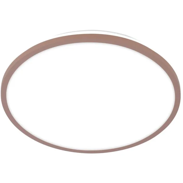 B.K.Licht BRILONER Lana – LED Plafondlamp – met indirect licht – neutraal wit licht – umbrakleurig – modern plafonniere – Ø28cm