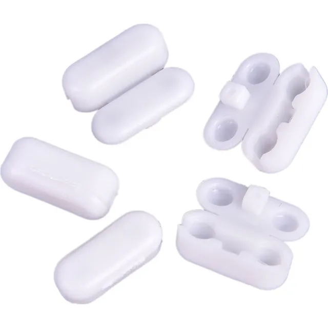 WiseGoods Premium Rolgordijn Kettingverbinder - Rolgordijnen - Trekkoord - Tools - Accessoires Voor Gordijnen - Jaloezieen - Wit